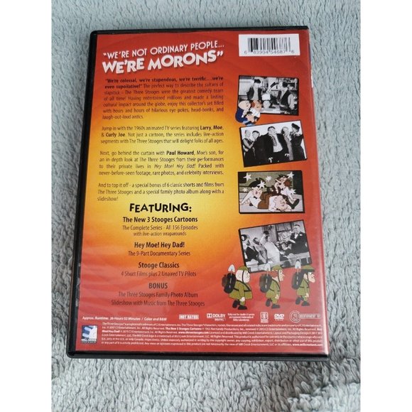 The Three Stooges: The Sultans of Slapstick (DVD, 2017) - VERY GOOD - Picture 2 of 5
